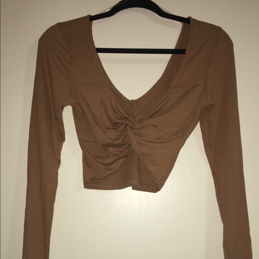 Scrunched Crop Top
